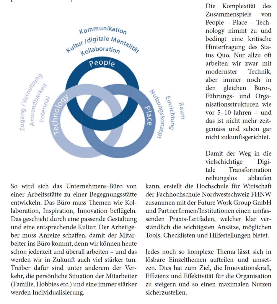 Die Arbeitswelt der Zukunft fordert die Bereitschaft zu einem Kulturwechsel