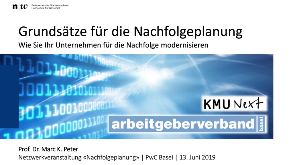 Grundsätze für die Nachfolgeplanung: Wie Sie Ihr Unternehmen für die Nachfolge modernisieren - KMU Next