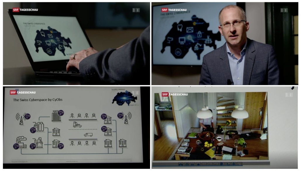 Cyber-Security in der Schweiz – in der Tagesschau auf SRF mit Marc K. Peter