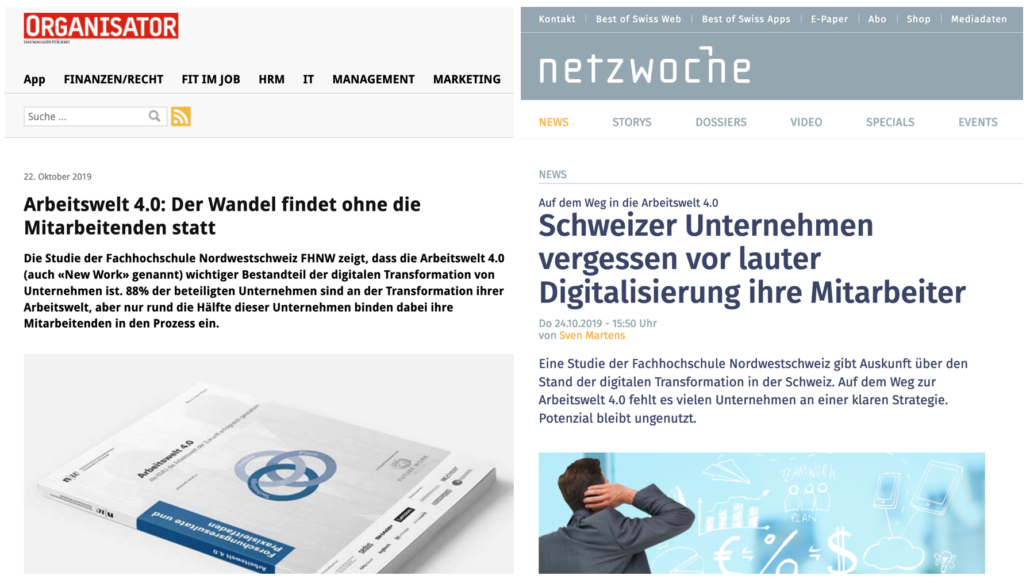 Die Arbeitswelt 4.0: Der Wandel findet ohne die Mitarbeitenden statt