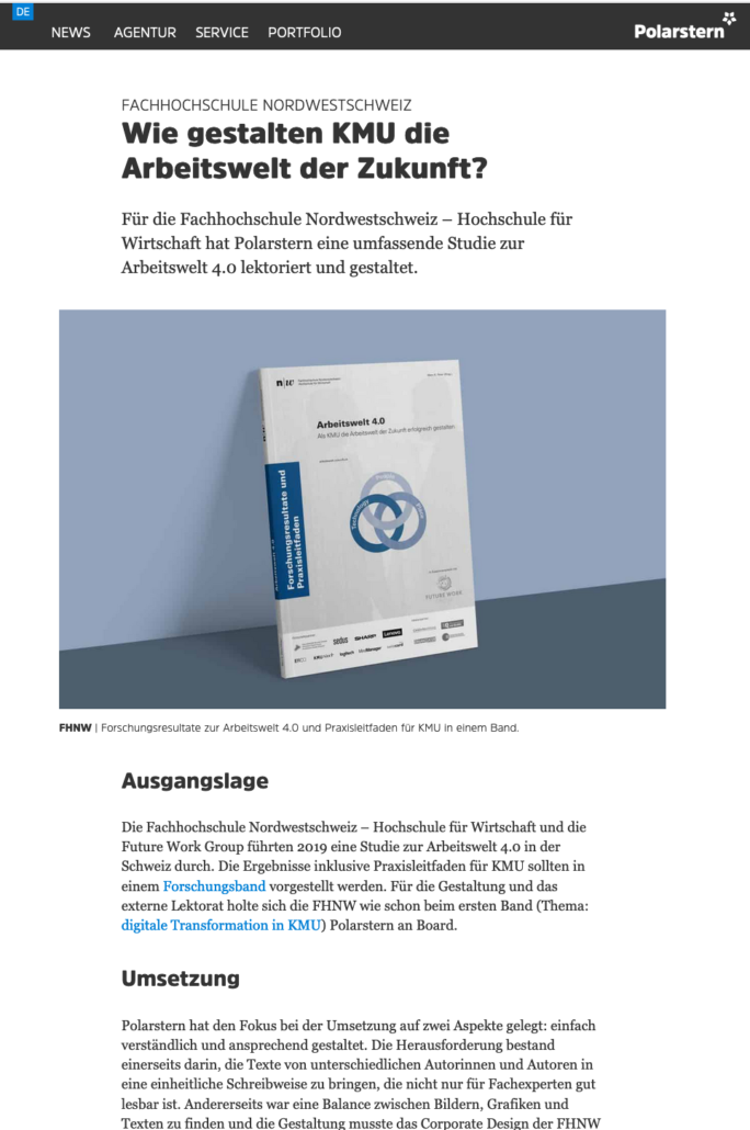 Wie gestalten KMU die Arbeitswelt der Zukunft?