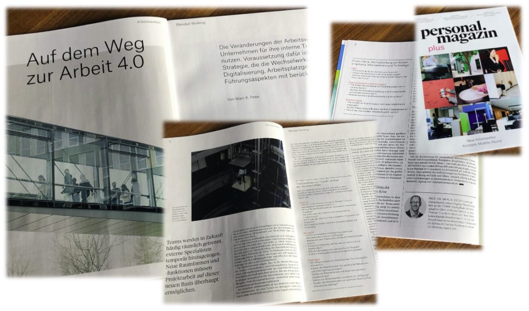 Auf dem Weg zur Arbeit 4.0 - Personalmagazin
