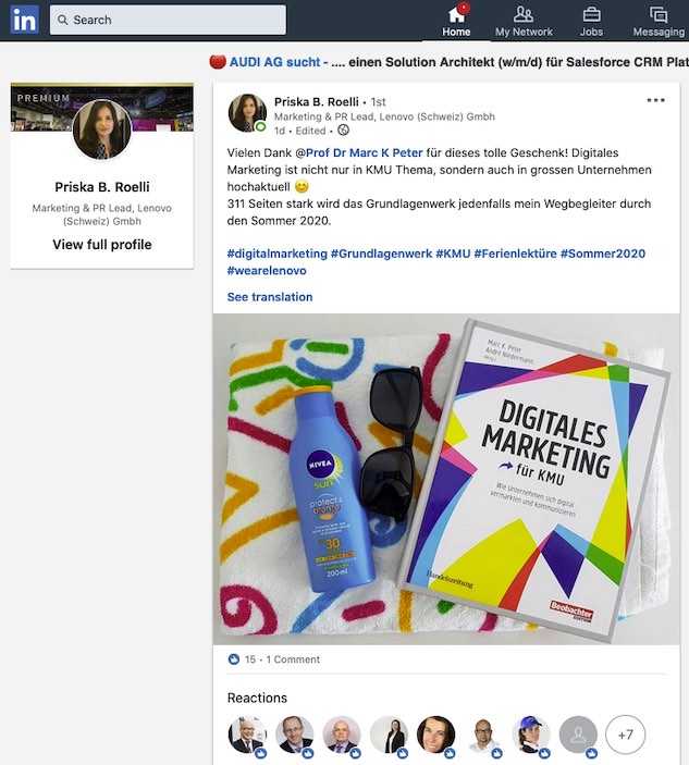 Das Schweizer Praxisbuch: Digitales Marketing für KMU