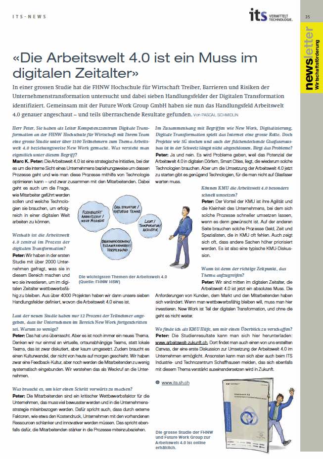 Die Arbeitswelt 4.0 ist ein Muss im digitalen Zeitalter