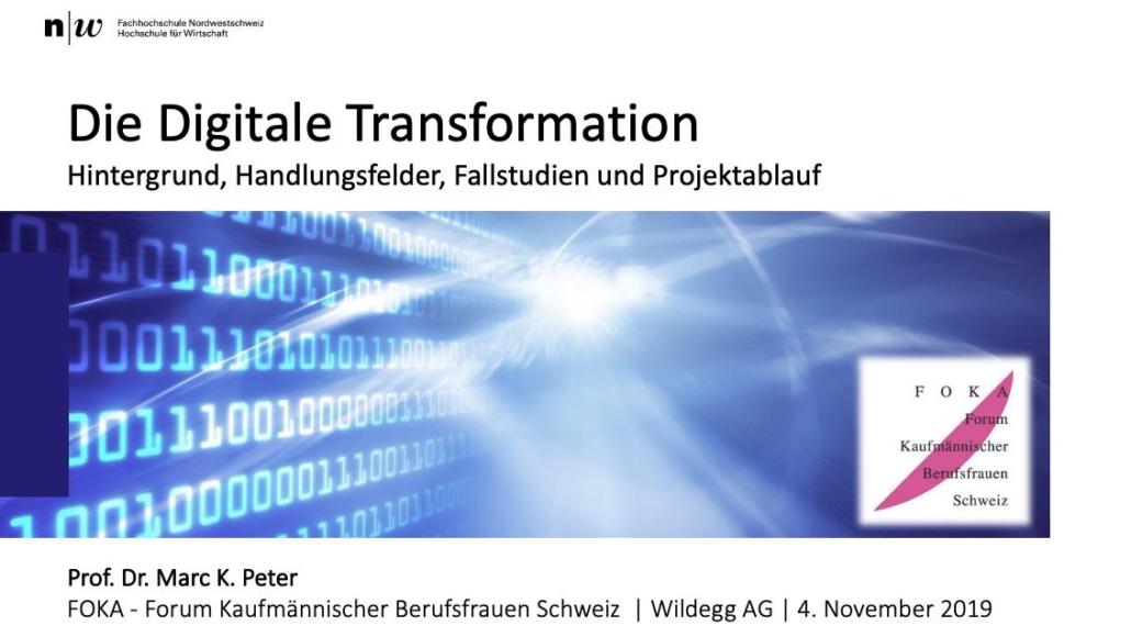 Die Digitale Transformation: Hintergrund, Handlungsfelder, Fallstudien und Projektablauf’