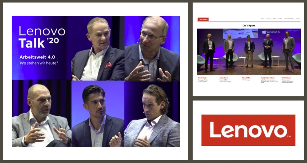 Lenovo Talk 2020 - Arbeitswelt 4.0