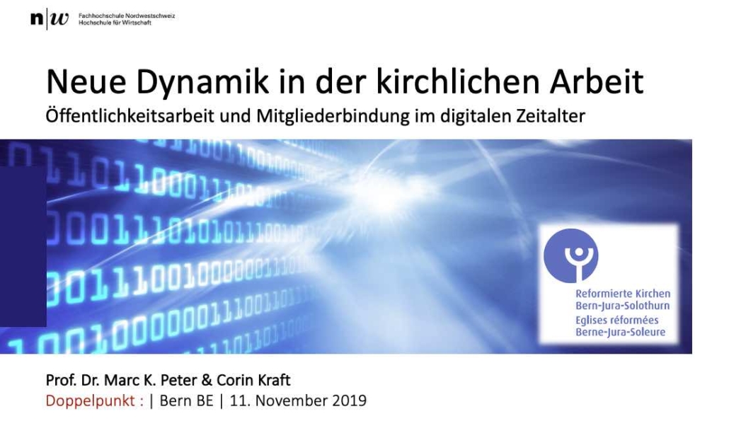 Neue Dynamik in der kirchlichen Arbeit. Öffentlichkeitsarbeit und Mitgliederbindung im digitalen Zeitalter