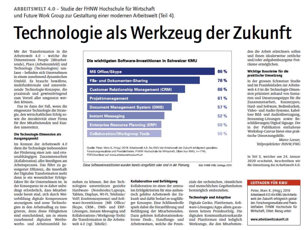 Technologie als Werkzeug der Zukunft