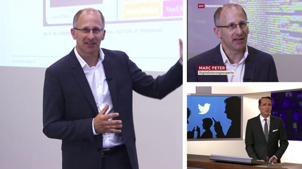 US-Twitter-Accounts gehackt – Marc K. Peter im Interview für die Tagesschau