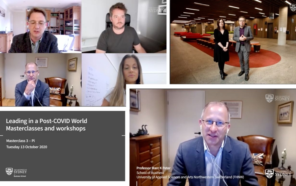 Leading in a Post-COVID World – Universität Sydney - Marc K Peter