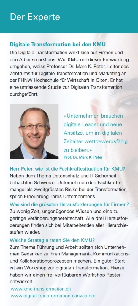 Aargauer Index zum Fachkräftemangel - Marc K. Peter