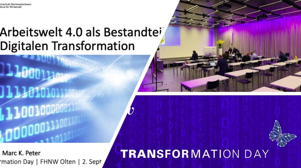 Die Arbeitswelt 4.0 als Bestandteil der Digitalen Transformation – Transformation Day 2020